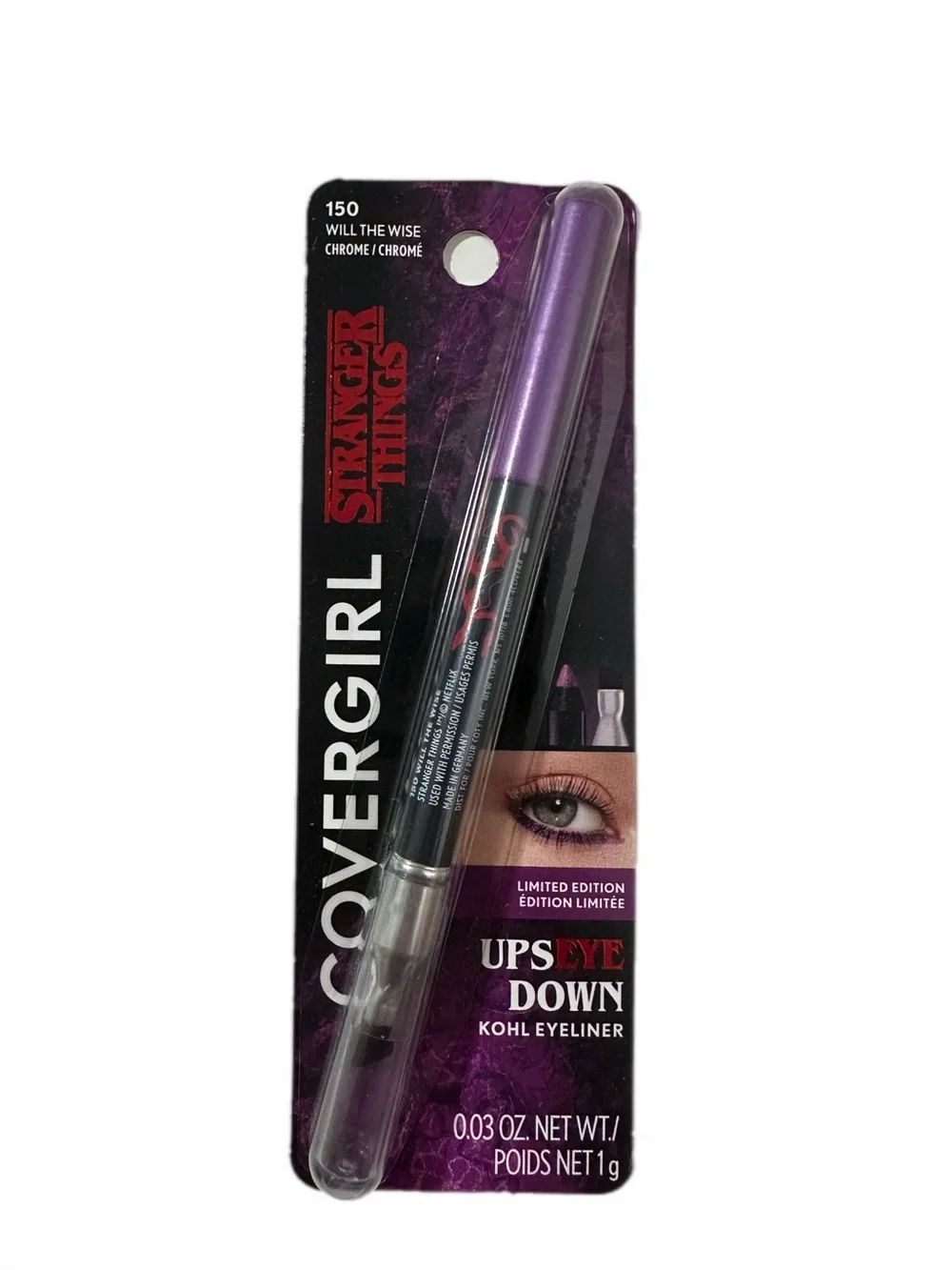 CoverGirl x Stranger Things Ups Eye Down Kohl Eyeliner 150 Will The Wise
